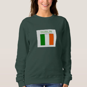 Sudadera Sweatshirt Irlandés Dublin Shamrock