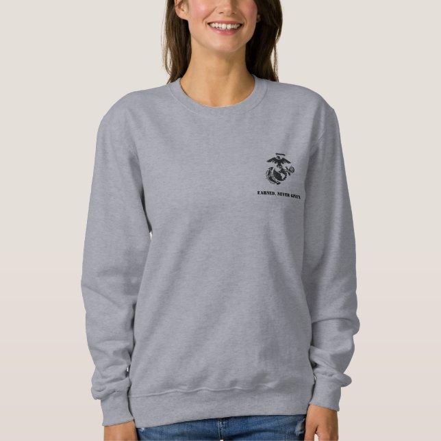 Sudadera Sweatshirt Marines (Anverso)