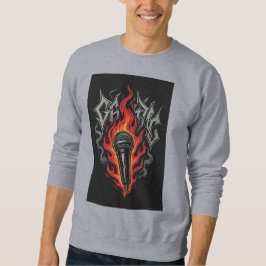 Sudadera Sweatshirt masculino elegante: Graffiti de caída d
