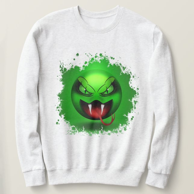Sudadera Sweatshirt Snakemoji (Anverso del diseño)