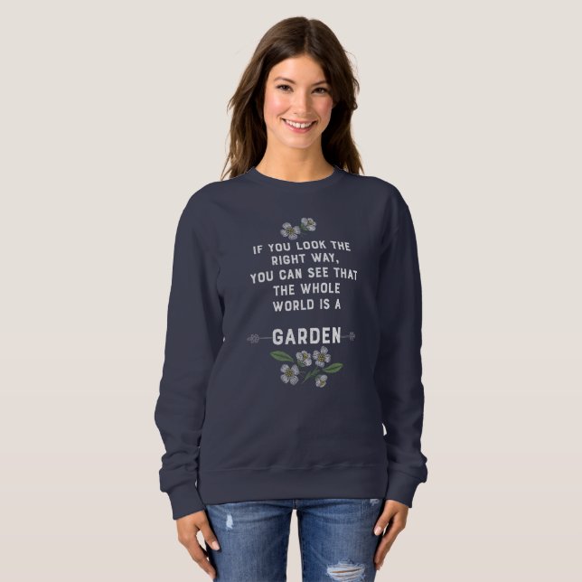 Sudadera Sweatshirt The Secret Garden (Anverso completo)