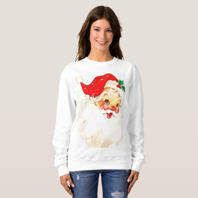 Sudadera Sweatshirt Vintage Santa (Anverso completo)