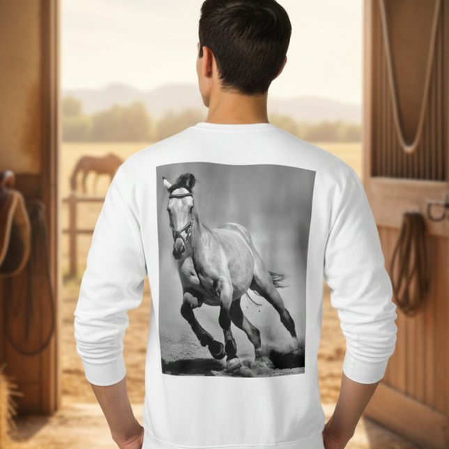 Sudadera Sweatshirt with horse (Subido por el creador)