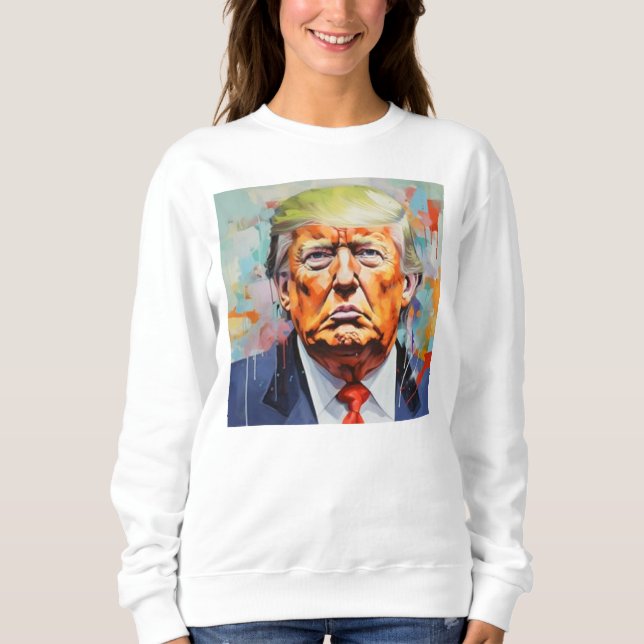 Sudadera Sweatshirts femme Donald Trump (Anverso)