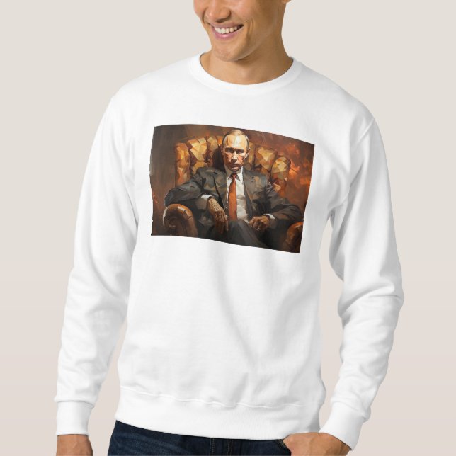 Sudadera Sweatshirts  Vladimir Poutine art abstrait (Anverso)