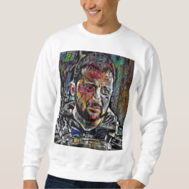 Sudadera Sweatshirts  Volodymyr Zelensky art abstrait