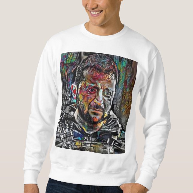 Sudadera Sweatshirts  Volodymyr Zelensky art abstrait (Anverso)