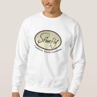 Sudadera Sweatshsirt, logotipo de color de piedra blanca pa