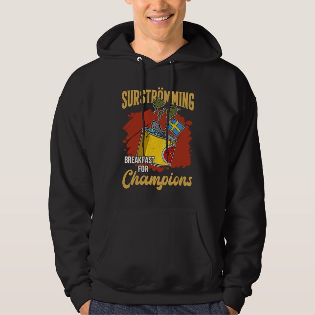 Sudadera Sweden Swedish fish specialty Surstromming puke fi (Anverso)