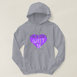 Sudadera Sweet 16 16th Birthday Hoodie