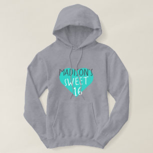 Sudadera Sweet 16 16th Birthday Hoodie