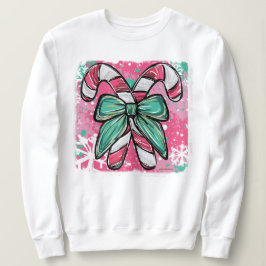 Sudadera Sweet Candy Canes Christmas Sweatshirt
