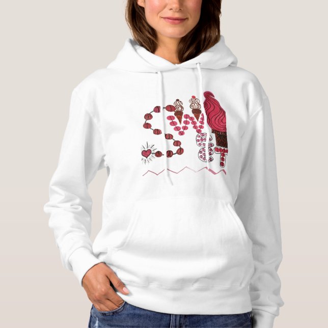 Sudadera Sweet cream  (Anverso)