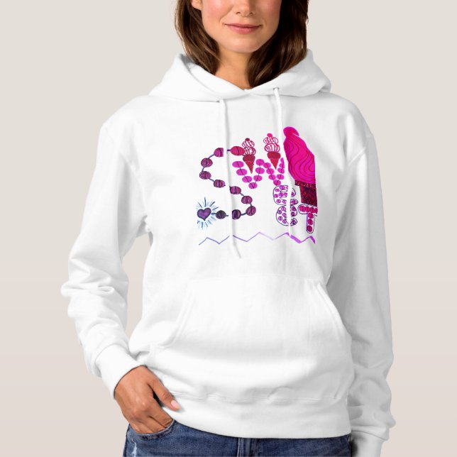 Sudadera Sweet cream  (Anverso)