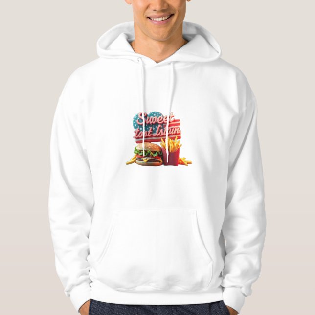 Sudadera Sweet land of liberty & Extra fries (Anverso)