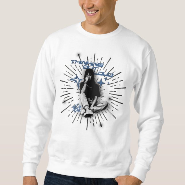 Sudadera Sweetshirt pensando en voz alta (Anverso)