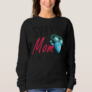 Sudadera Swim Mom Loud Orgulloso Equipo De Natación Mamá Na