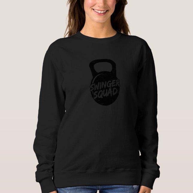 Sudadera Swinger Squad Kettlebell (Anverso)