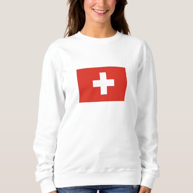 Sudadera Switzerland Flag (Anverso)