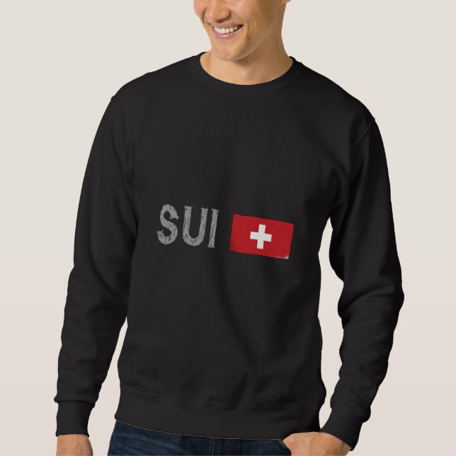 Sudadera Switzerland Soccer Football Fan Shirt Swiss Flag (Anverso)