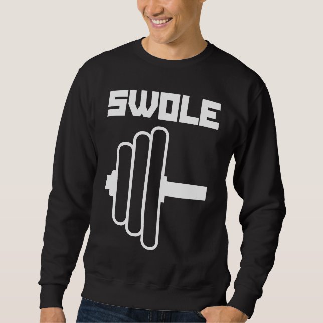 Sudadera Swole Mates Cute Workout Couples Valentines Day Gy (Anverso)