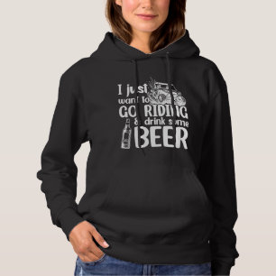 Sudadera SXS UTV Solo Quiero Ir En Coche Y Beber Algunos