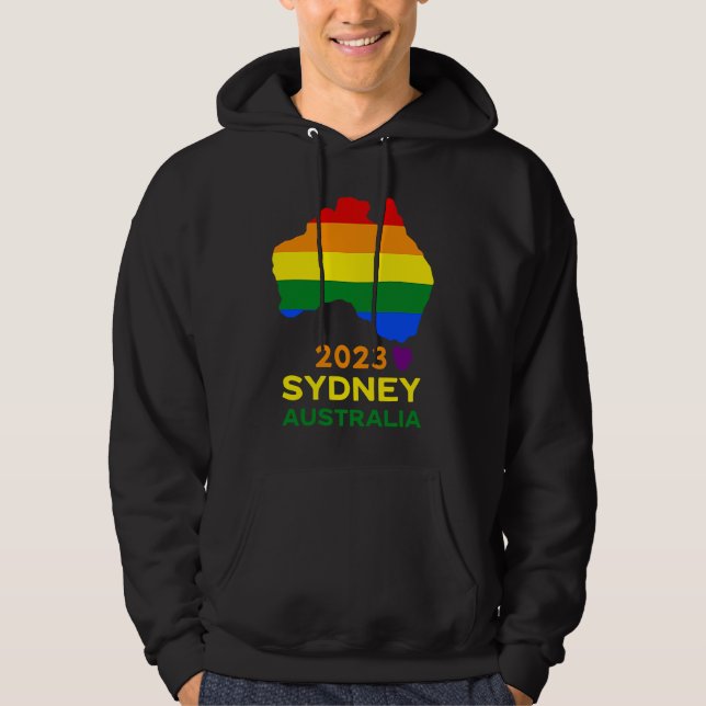Sudadera Sydney Australia Gay and Lesbian Pride (Anverso)