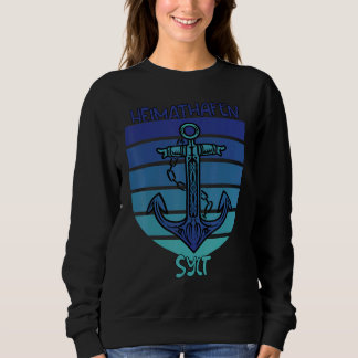 Sudadera Sylt Ancla Puerto de origen Mar del Norte Recuerdo