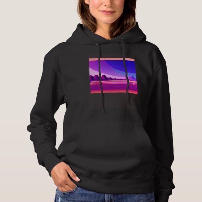 Sudadera Synthwave outrun retrowave futuresynth sci fi  31 (Anverso)