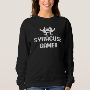 Sudadera Syracuse gamer Ciudad de 8 bits