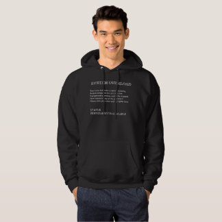 Sudadera System Overload Funny Tech Hoodie