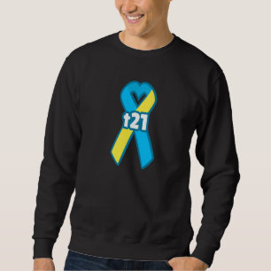 Sudadera T21 Trisomía 21 Sensibilización sobre el síndrome