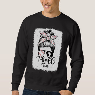 Sudadera T Ball Tia Leopardo Vintage Moño Despeinado Blanqu