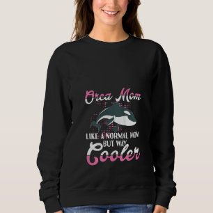 Sudadera T de Orca Gráfico para Mujeres Chicas Madres Orca