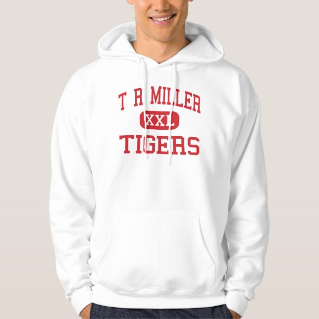 Sudadera T R Miller - tigres - alto - Brewton Alabama (Anverso)