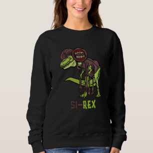 Sudadera T Rex Cstuma De Cabeza De Sirena Para Niños Dinosa