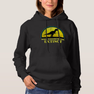 Sudadera T Rex Dino Hacer Que La Endometriosis Extinta Conc