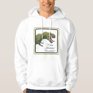 Sudadera T-Rex Dinosaur Hanukkah Unisex hoodie Sweatshirt