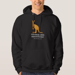 Sudadera T Rex Kangaroo Tyrannosaurus Deer Australia Humor
