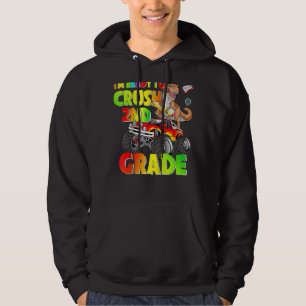 Sudadera T Rex Monster Truck Estoy listo para aplastar 2º G