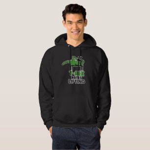 Sudadera T-Rex odia levantar