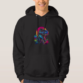 Sudadera T Rex Vaporwave Synthwave Retro 80s Aesthetic Chil