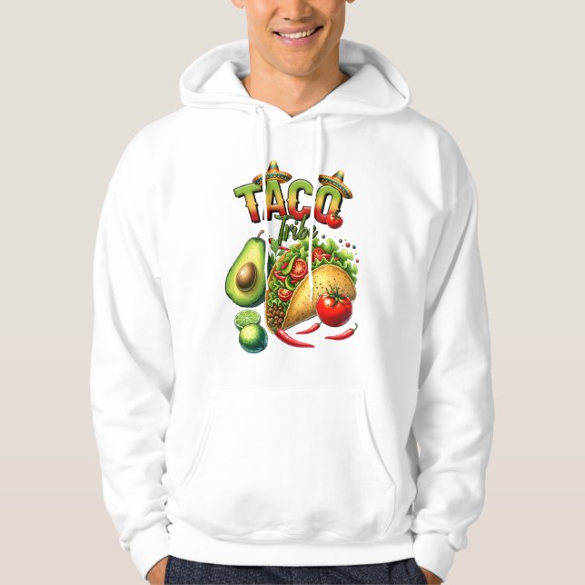 Sudadera T-Shirt-Cinco De Mayo Hoodie (Anverso)