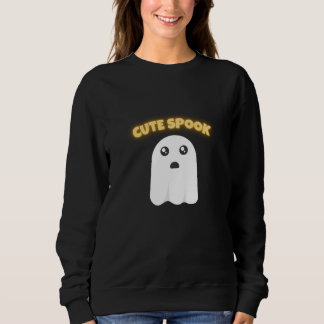 Sudadera T-Shirt Cute Spook | Minimalist Kawaii Ghost Hallo