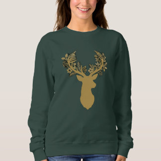 Sudadera T-Shirt Floral Antlers