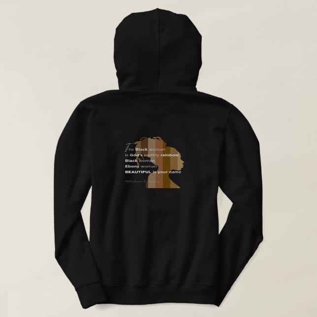 Sudadera T-Shirt Hoodie (Reverso del diseño)
