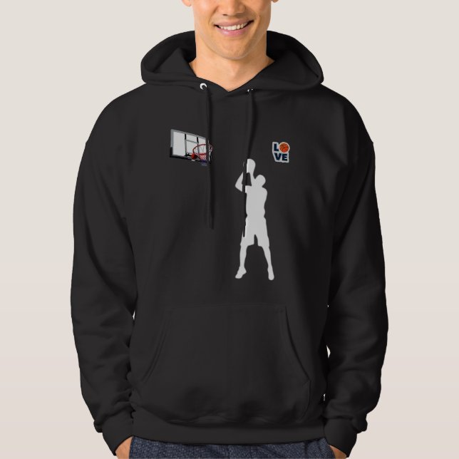 Sudadera T-Shirt I❤ Basketball  (Anverso)