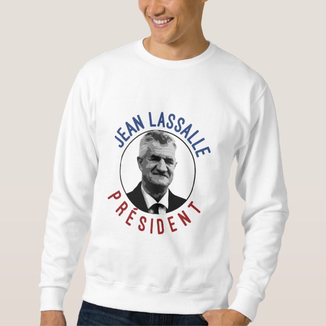 Sudadera T-shirt Jean Lassalle Président 2022 (Anverso)