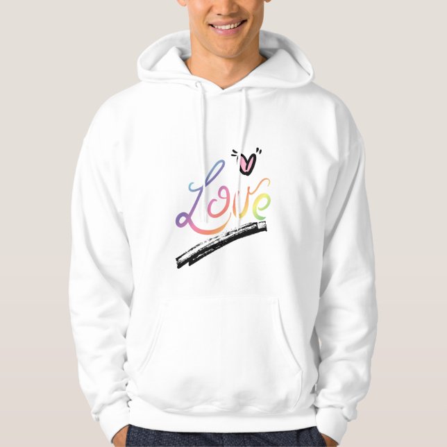 Sudadera T-shirt Love (Anverso)