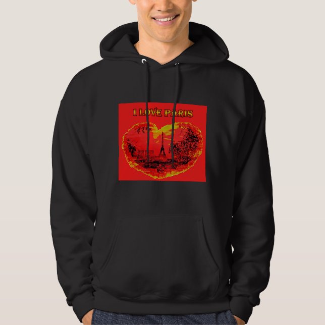 Sudadera T-Shirt me encanta paris (Anverso)